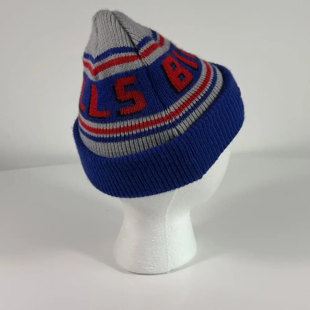Buffalo Bills Beanie Youth NFL New‎ Era Knit Winter Hat Blue